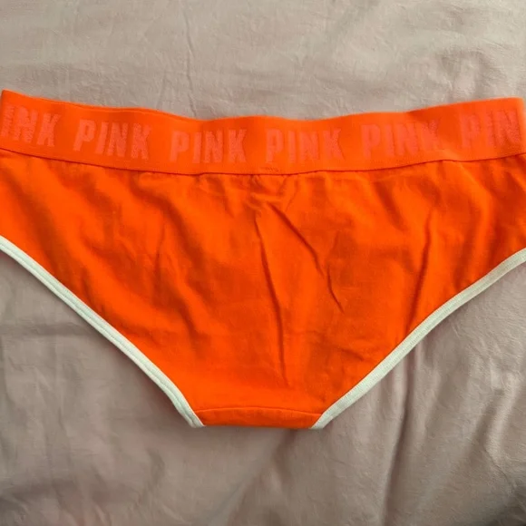 VS Pink Logo Cotton Hiphugger Panties - Picture 3 of 4
